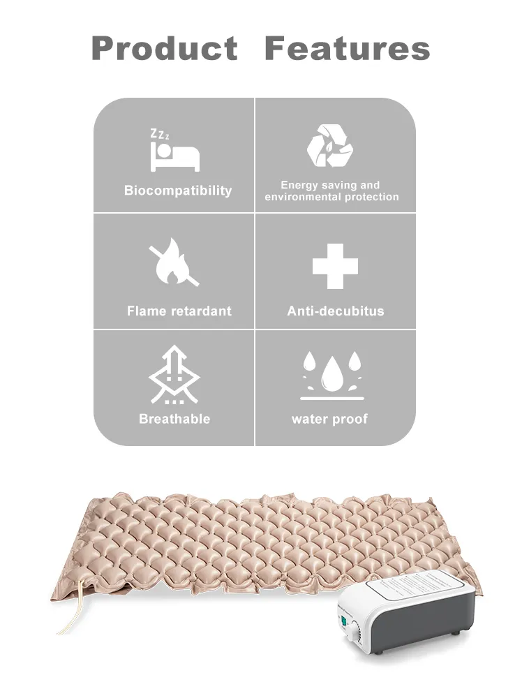 Inflatable Bubble Air Mattress