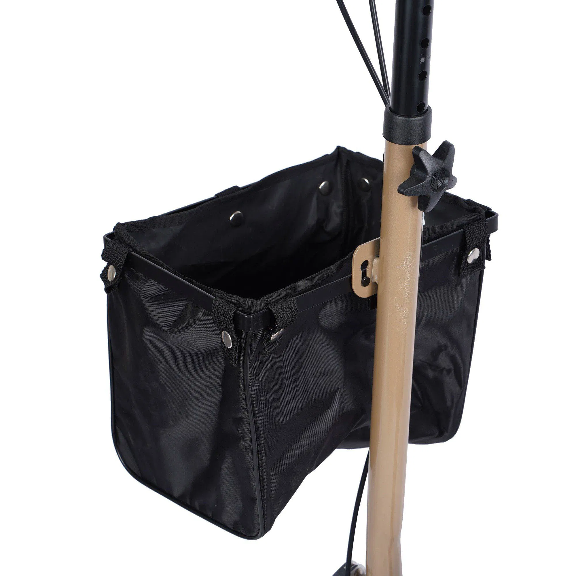 Industrial Beginner Carton Steel Frame Premium-Grade Ruggedized Cost-Effective Wear-Resistant Knee Scooter Kw01