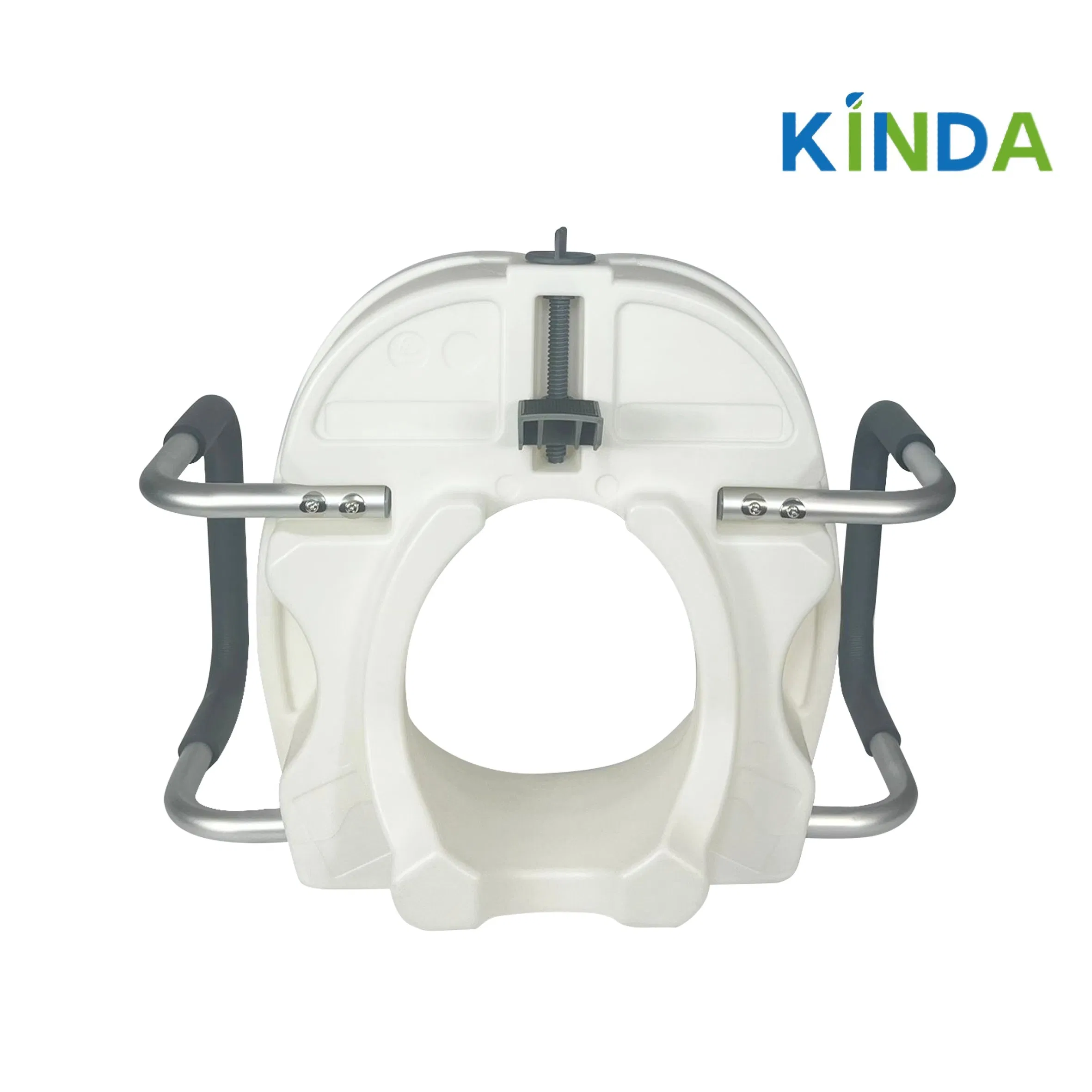 Premium Lightweight Raised Toilet Seat with Customizable Armrests Medical Use