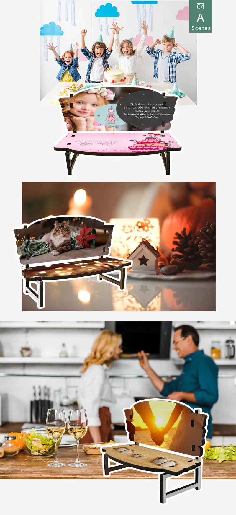 Sublimation MDF Bench 4