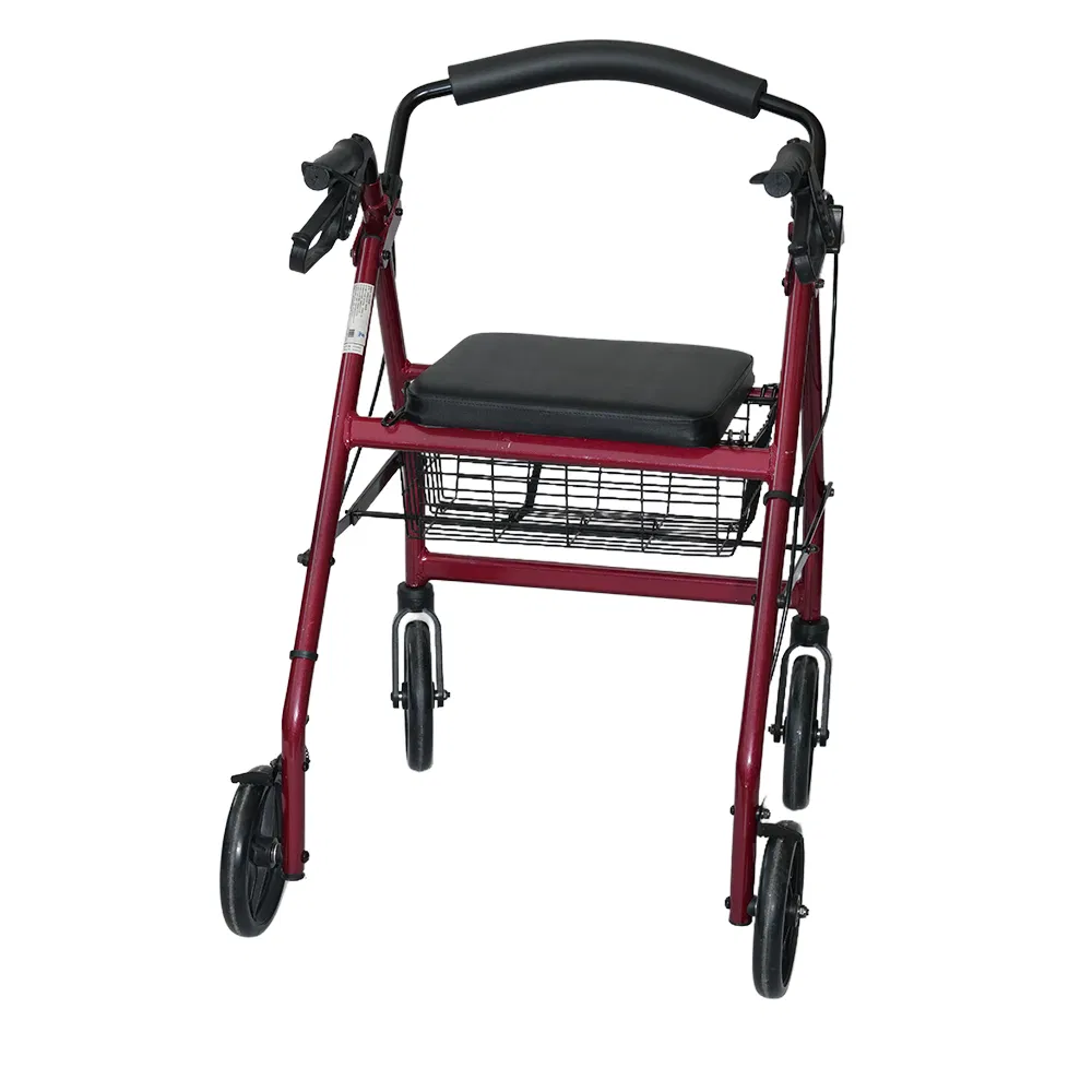 Lightweight Walker Rollator with Comfortable Seat for Seniors