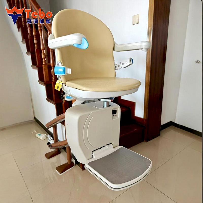 Barrier Free Curved Stair Lift for Home Accessibility