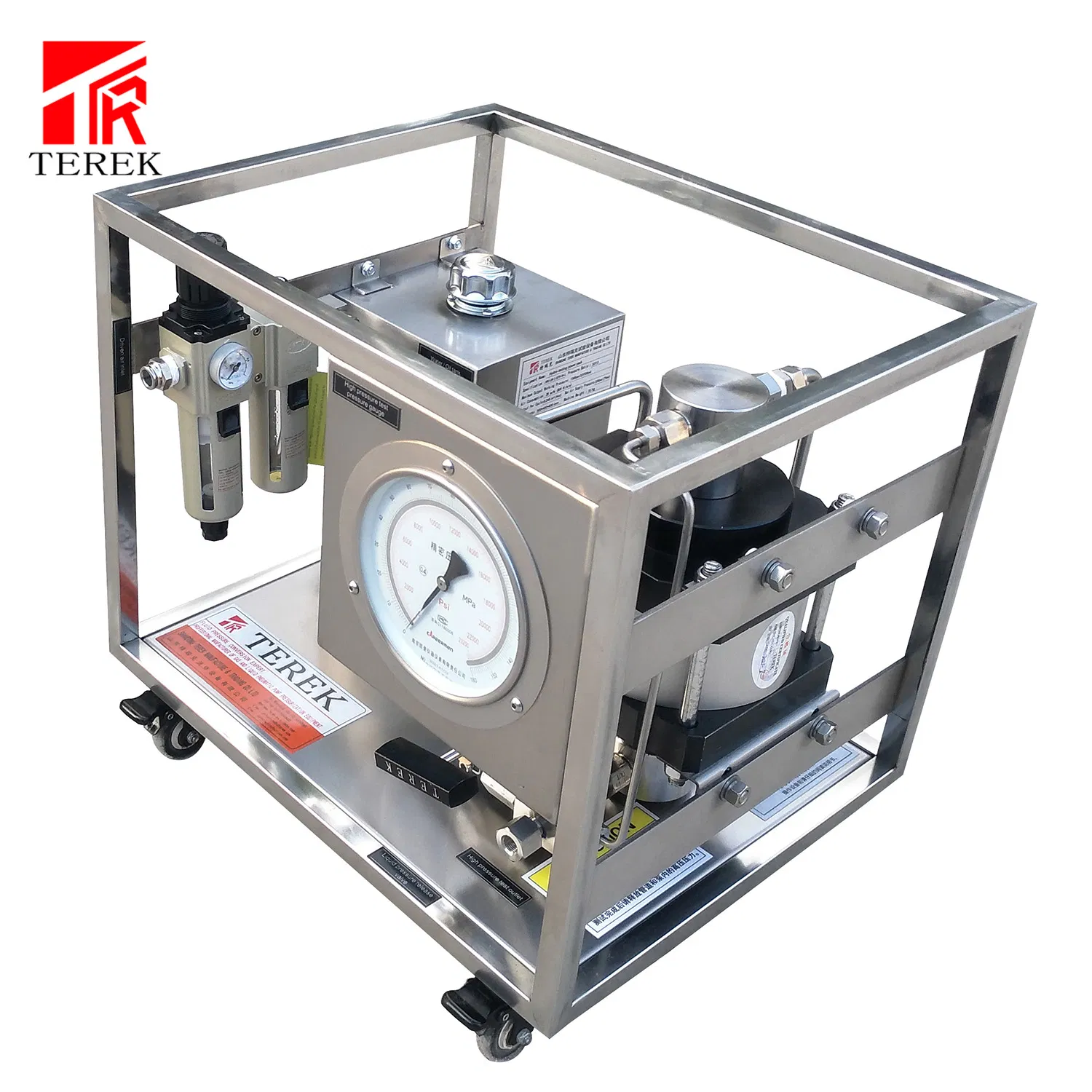 Pneumatic Liquid Booster Pump Transfer Pump Oil Hydraulic Pump Test Bench