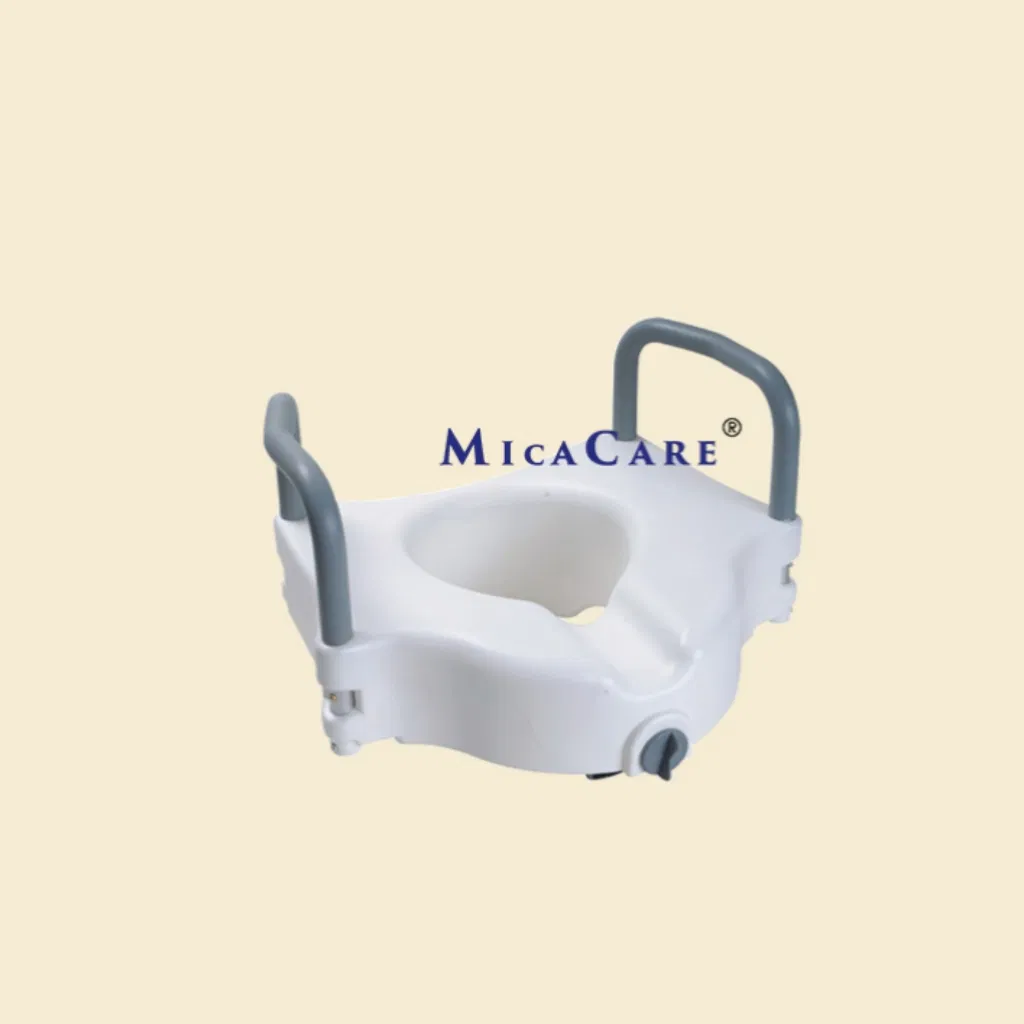 Adjustable Toilet Seat Riser for Comfort and Safety Support