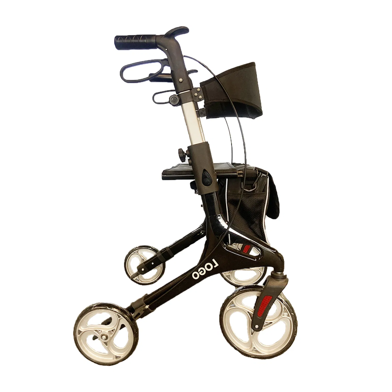 Sturdy Mobility Disabilities Walker Rollator with Seat for Stability