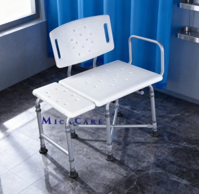 Medline Bathtub Transfer Bench Secure and Effortless Seating Solution Seniors and Adults