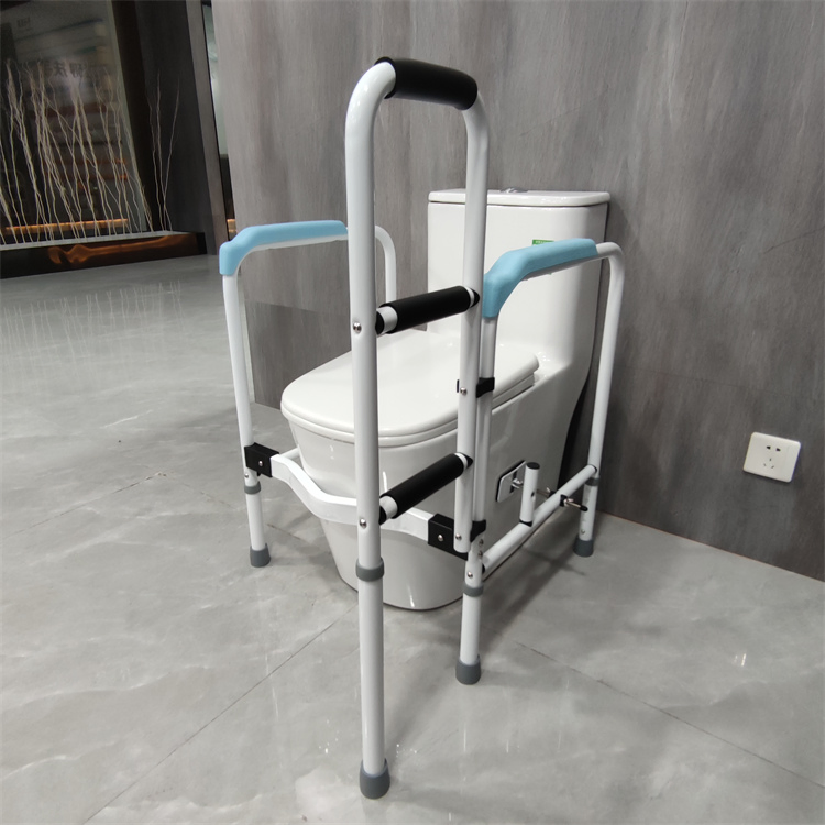 Height Adjustable Bathroom Safety Frame Handicap Toilet Safety Grab Rail