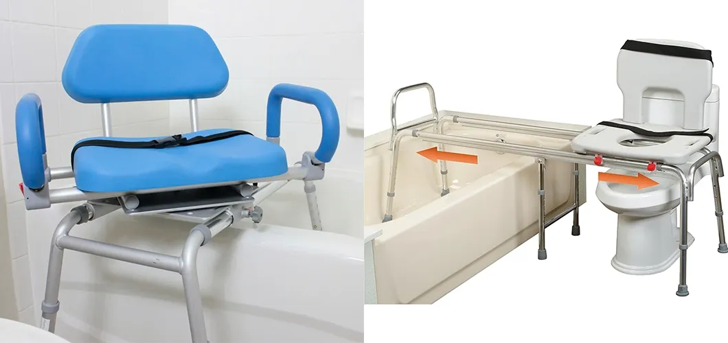 Sliding Transfer Bench Detail 3