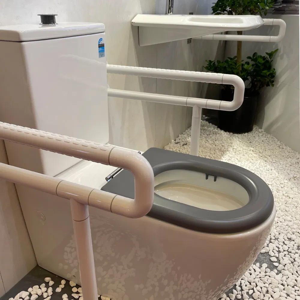 Hospital Grab Bars Wall Mounted Stainless Steel Toilet Safety Rails