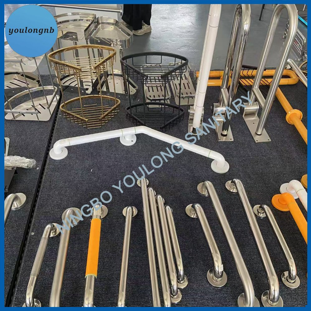 High Quality Handicap Bathroom Safety Rail Grab Bar for Bathtubs and Showers