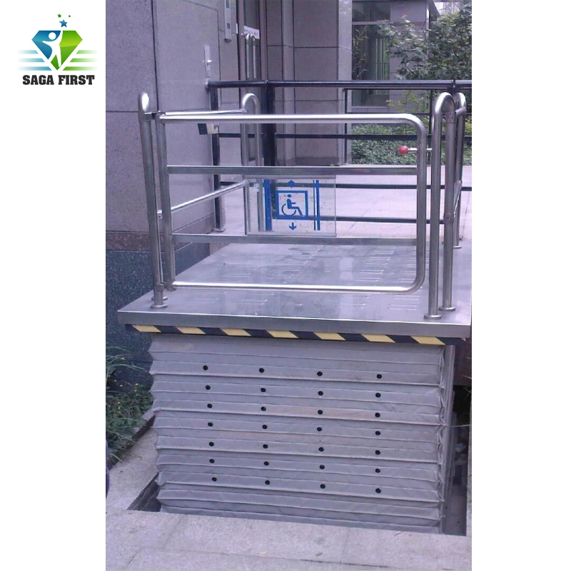 Electric Small Passenger Home Stair Hydraulic Wheelchair Lift