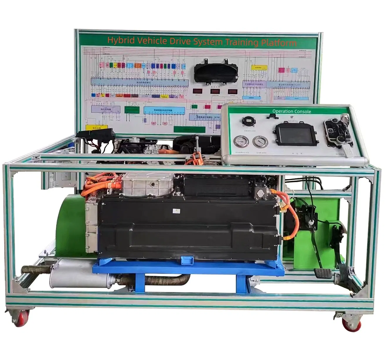 Pure Electric Power Transfer Intelligent Teaching Interactive Training System Automotive Training Bench