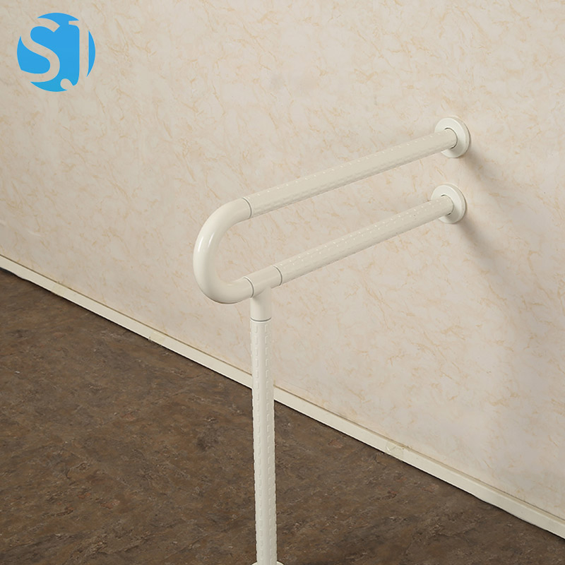 Bathroom Safety Nylon Grab Rail Wall Mounted Toilet Handrail Non-Slip Support Bar