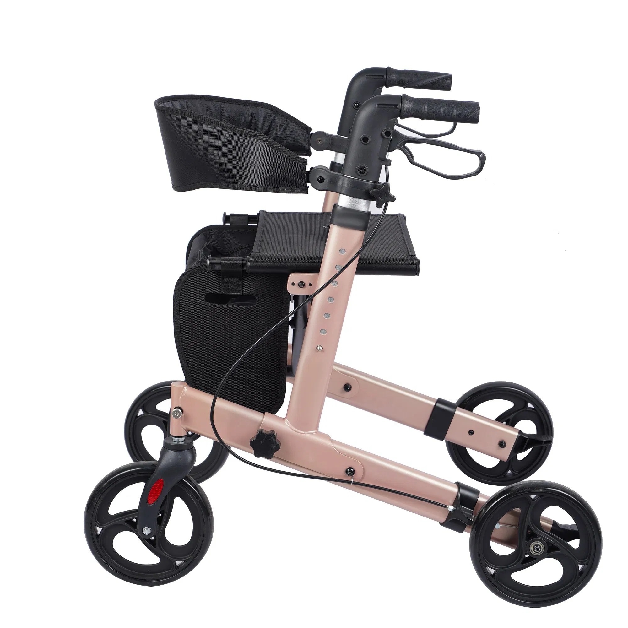 Versatile Armrest Knee Walker Scooter with 4 Durable Wheels