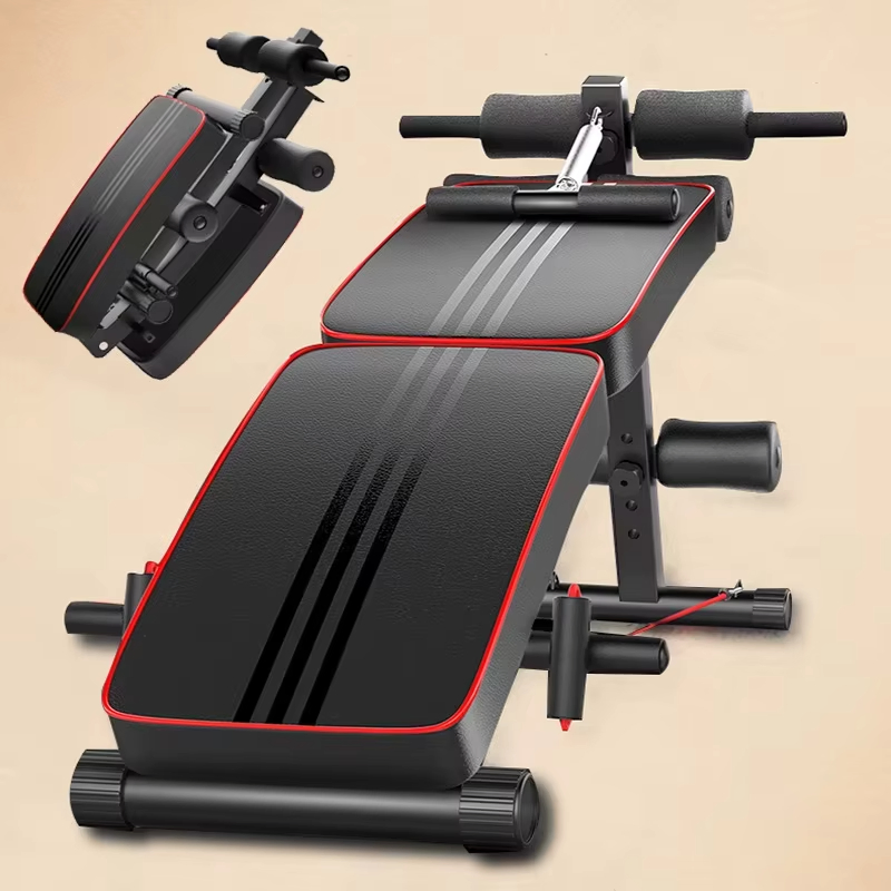 Adjustable Fitness Fid Gym Bench with Chest Indoor Use Foldable Weight Bench