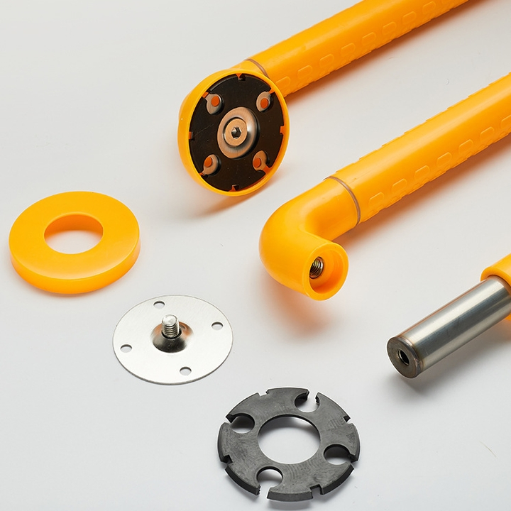 Factory Customized 300 mm Hotel Disabled Bathroom Safety Straight Handrails Bars Shower Toilet Assist ABS Grab Bar for Elderly