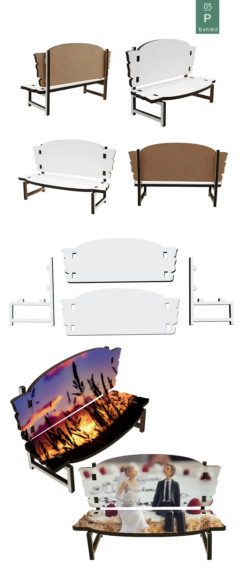 Sublimation MDF Bench 5