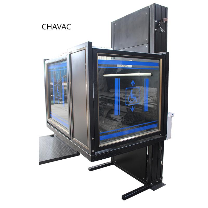 3m 4m Small Home Elevator Lift Electric Wheelchair Stair Lift for Disabled People