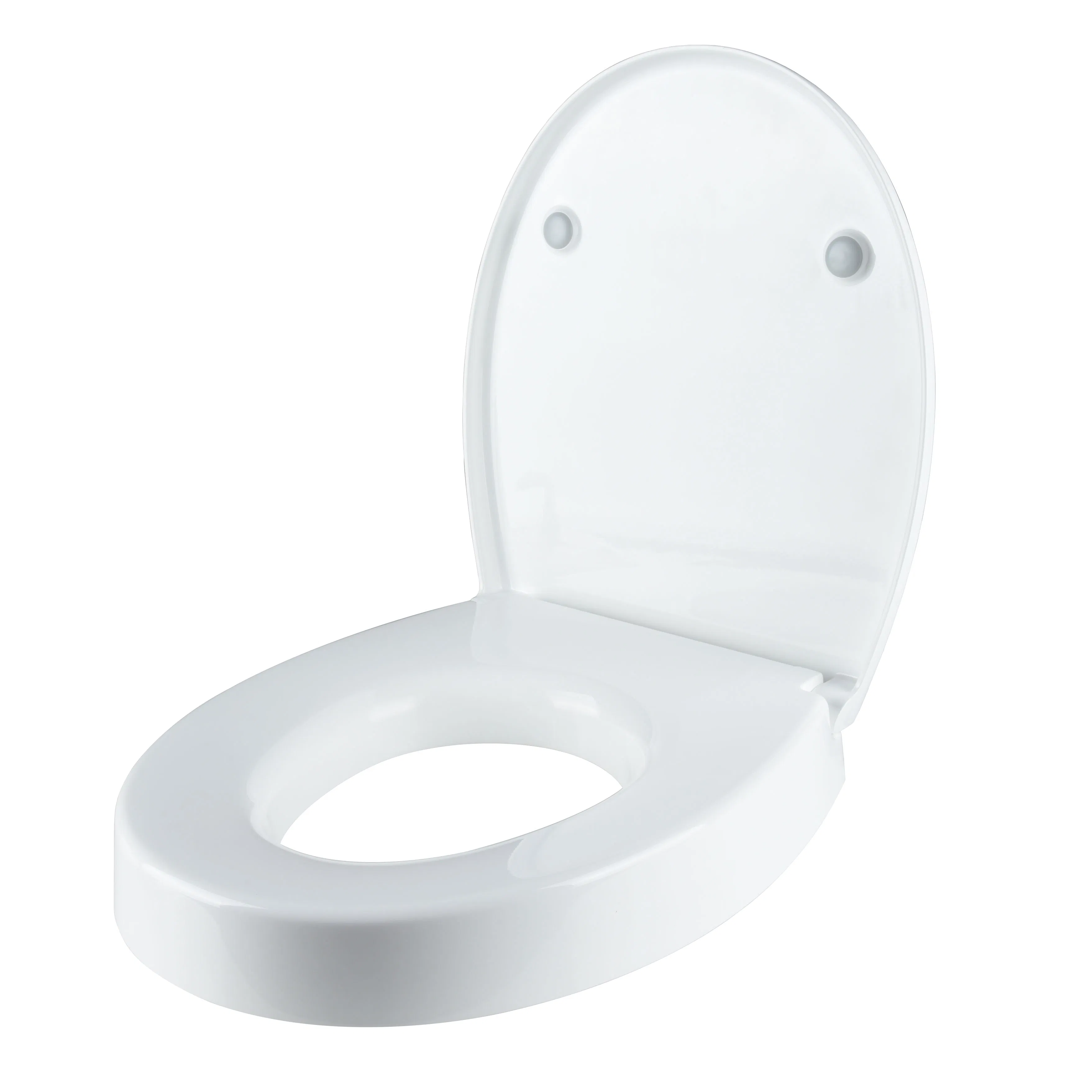 Raised Disabled Toilet Seats Soft Close for Elderly Raised 7.5cmtoilet Seat