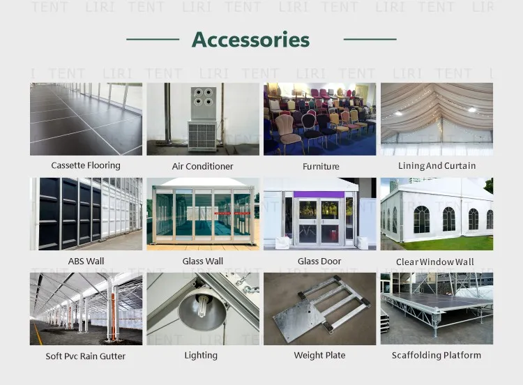 Accesorios para carpa