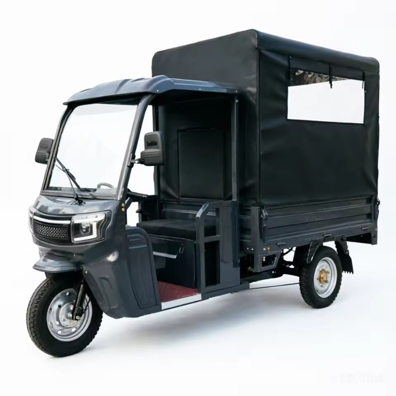 Triciclos eléctricos personalizables de alta calidad vehículo de carga pesada 1800W/2000W triciclo de transporte de carga y pasajeros para uso comercial