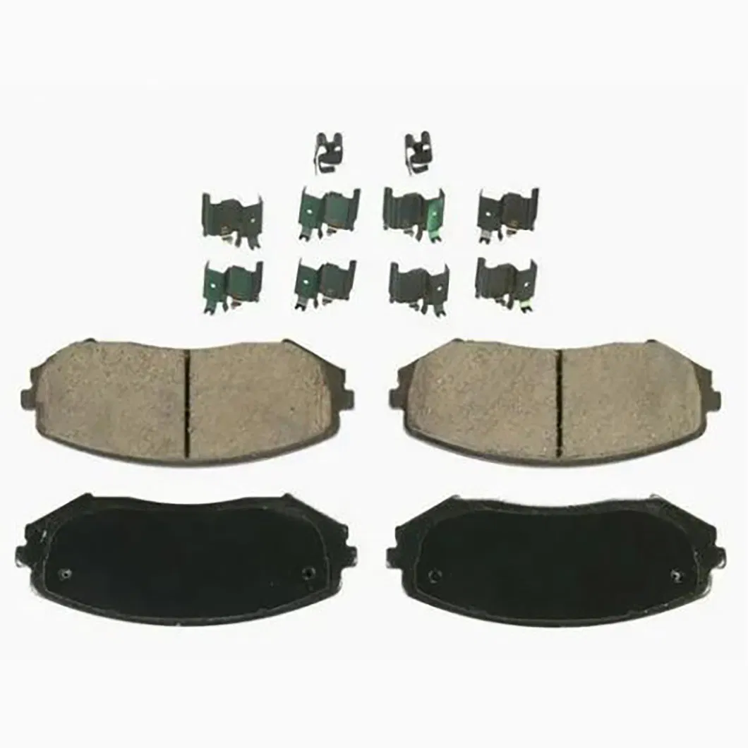 Pastillas de freno de cobre libre que reducen el ruido para Model Y Performance SUV eléctricos de alto rendimiento ISO9001 Certificado de fábrica al por mayor