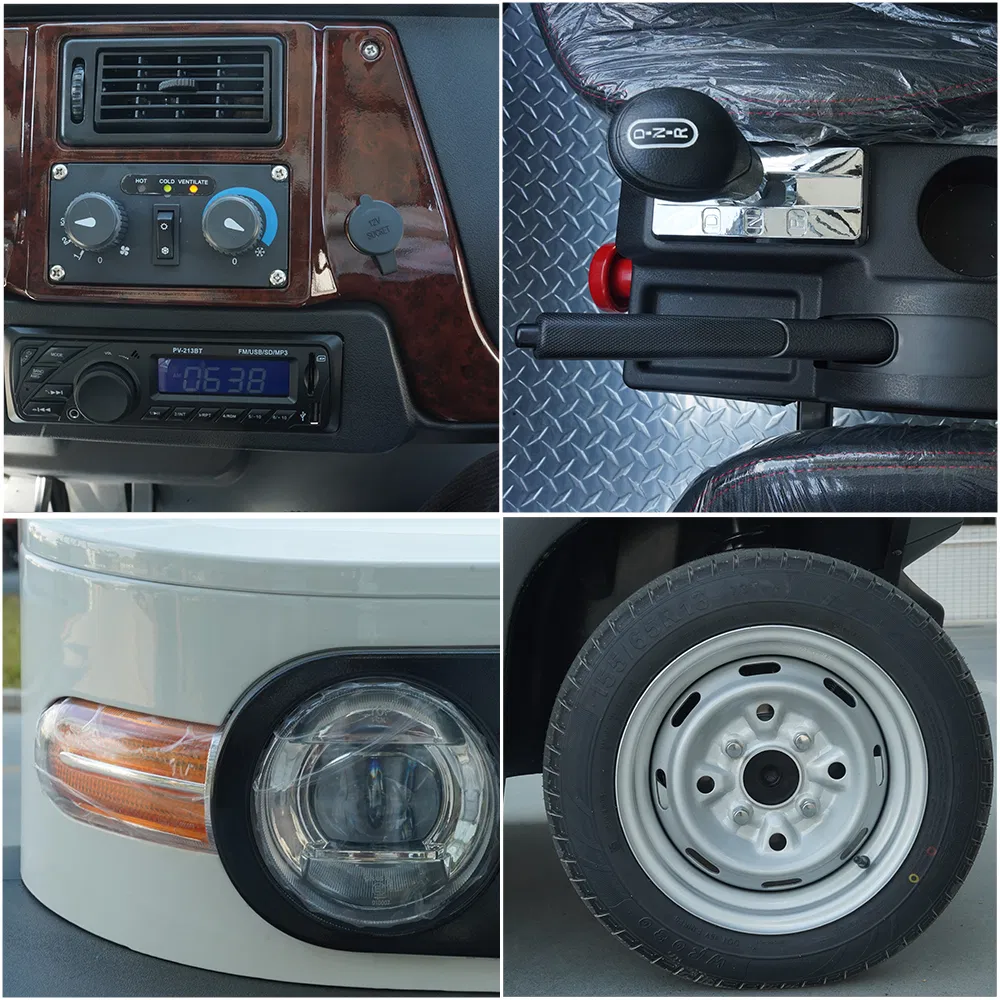 Detalle de Ruedas y Suspensión del Vehículo Eléctrico