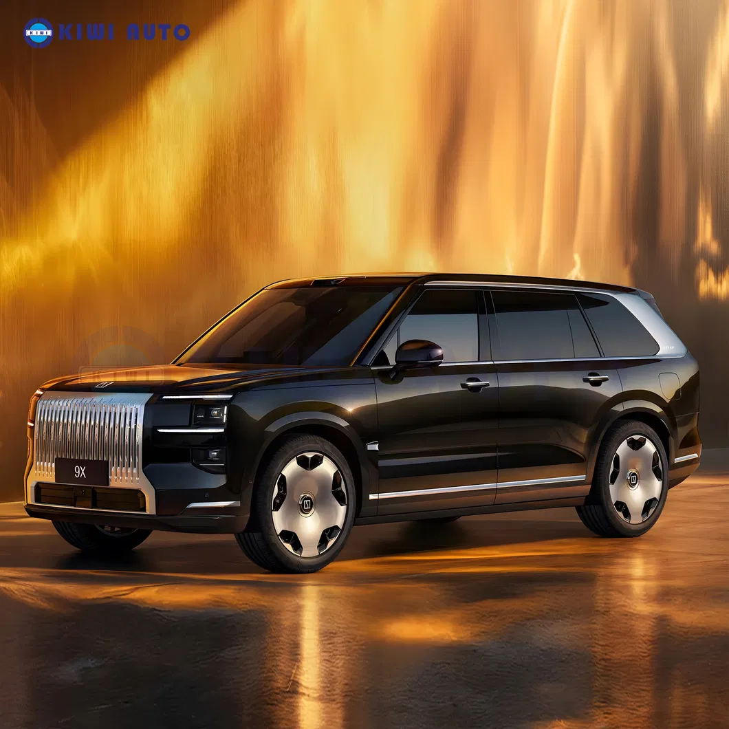 SUV eléctrico de lujo consola central