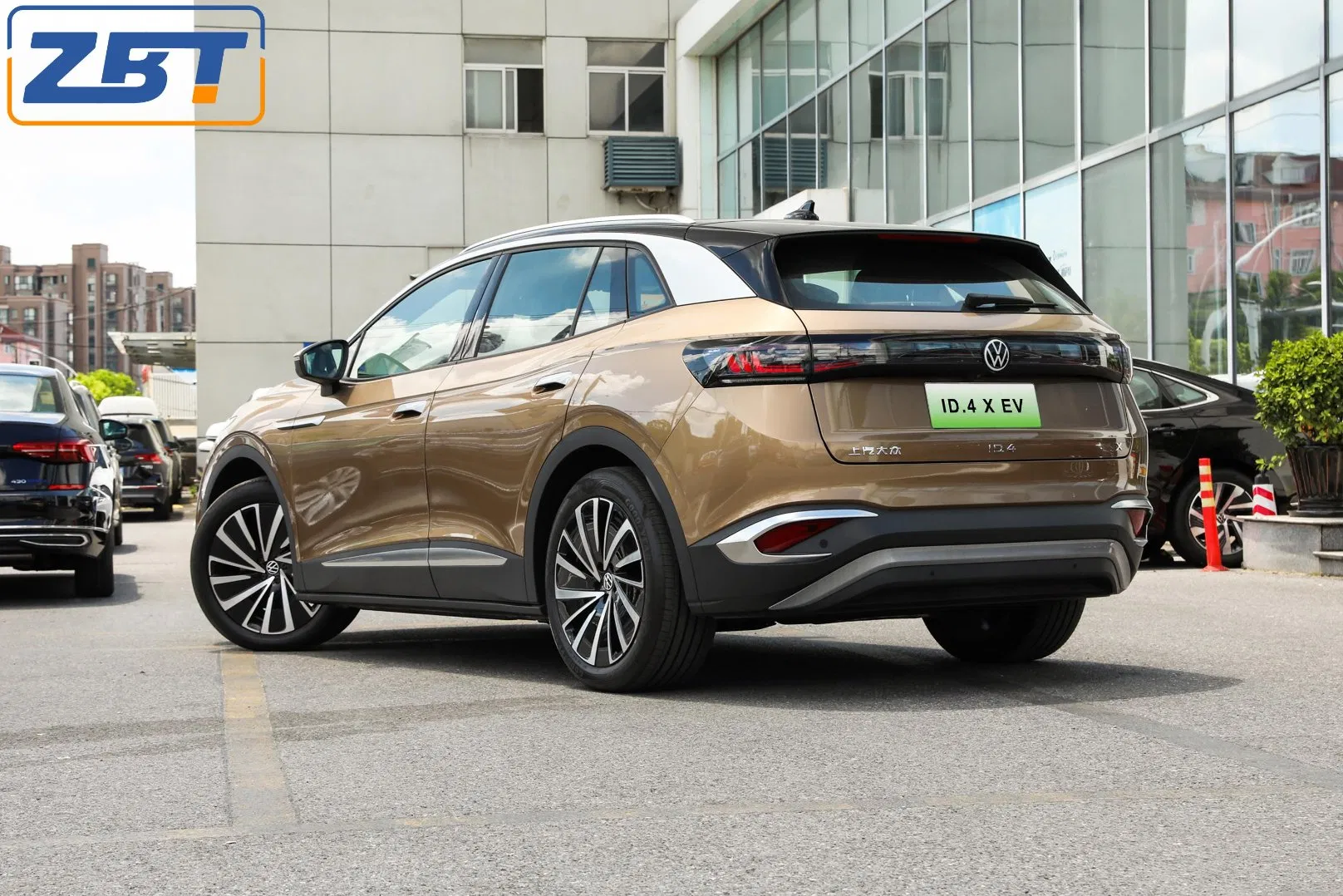 Nedc 402km 520km 555km Largo Alcance ID4 X Coche Eléctrico 150kw 2WD SUV Vehículo de Nueva Energía con L2 Conducción Autónoma