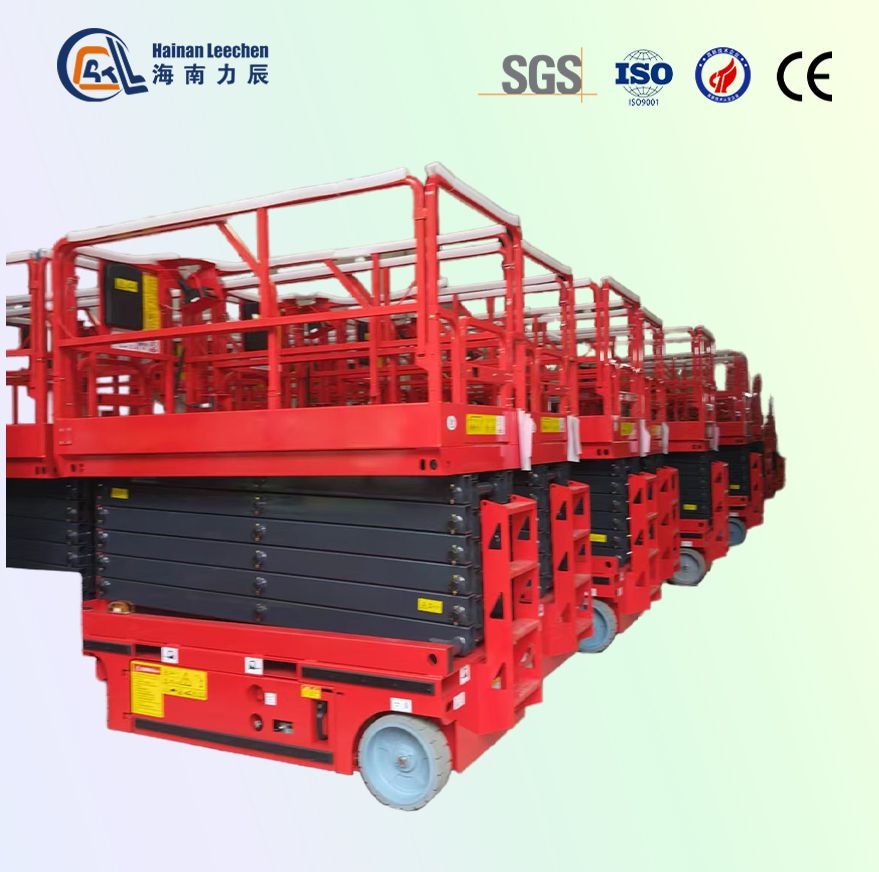 Venta directa de fábrica de alta calidad, plataforma elevadora plegable, segura y para el transporte de pasajeros