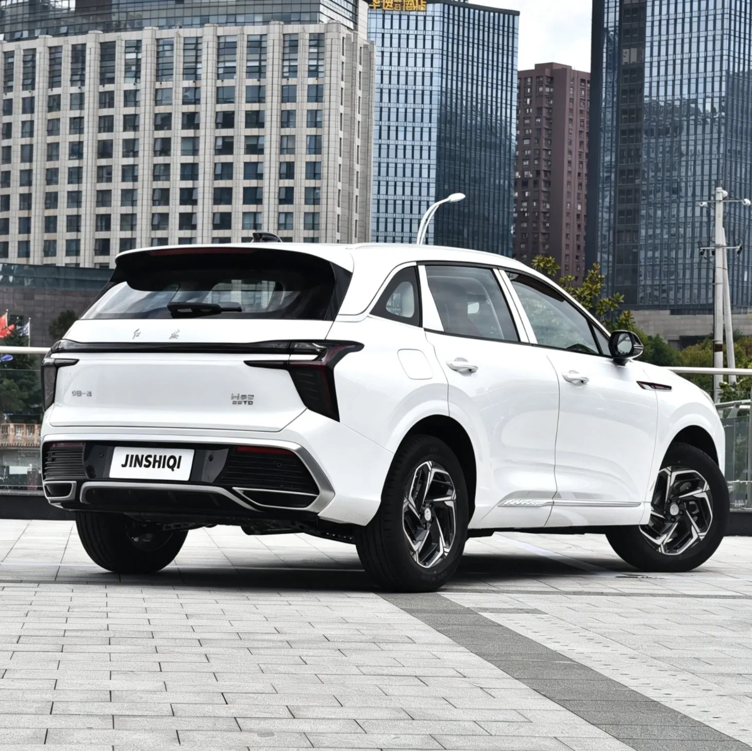 Izquierda Hong Qi Contenedor Mini Coche Eléctrico Eléctrico