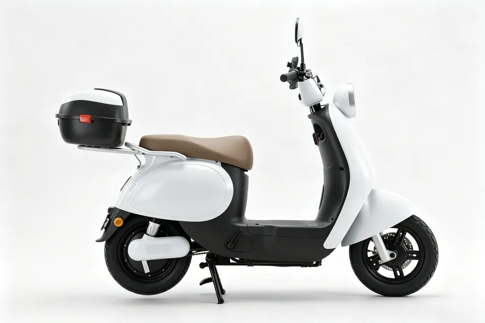 Scooter eléctrico urbano inteligente de cero emisiones, suministro de flota de motocicletas ecológicas