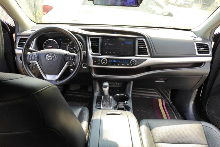 SUV Toyota Highlander Usado - Opciones de Petróleo y Híbrido Eléctrico, 7 Asientos Coche Familiar al por Mayor
