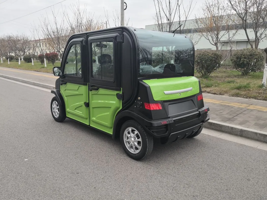 Venta al por mayor de coche eléctrico mini de baja velocidad de la familia usado con 4 asientos
