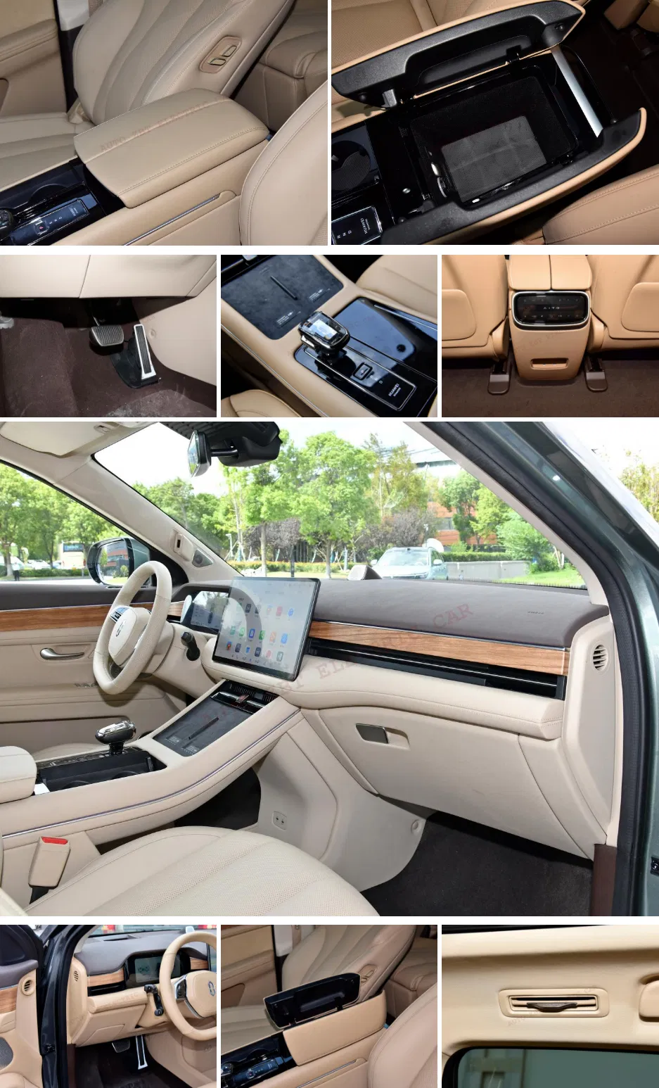 Hecho en China Coche Eléctrico Huawei Aito M7 SUV Vehículo de Nueva Energía Inteligente
