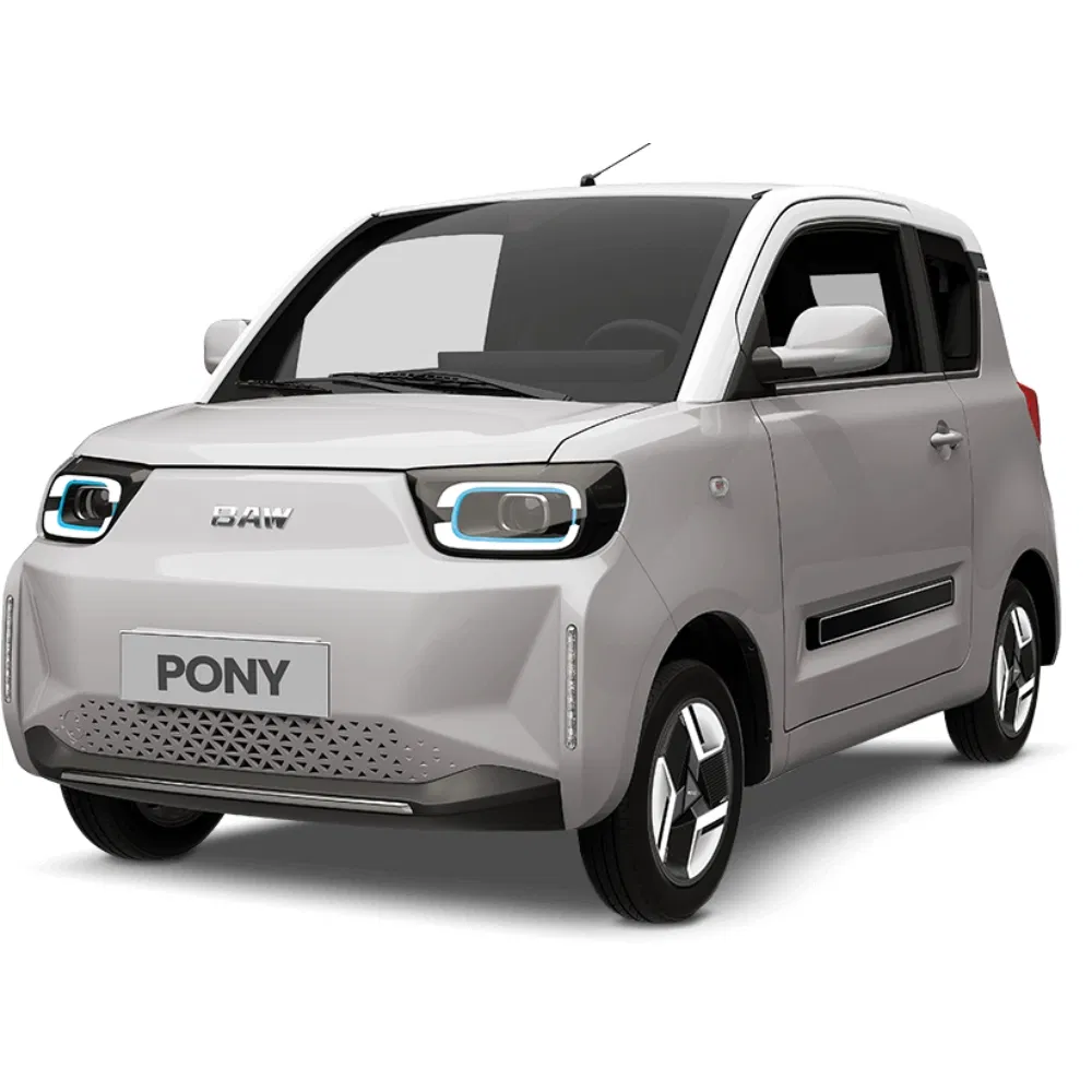BAW Mini Coche Premium EV-4-Seater Vehículo Eléctrico de Ciudad