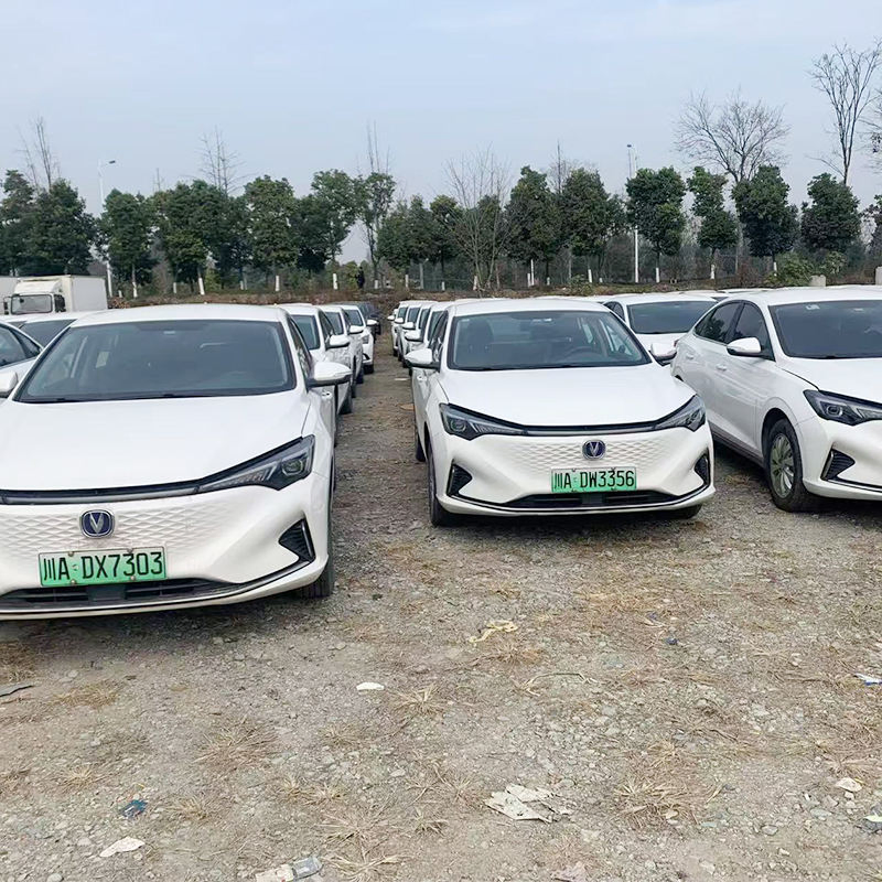 2022 Taxi Changan Auto Eado EV 460 Eléctrico Usado 2WD 5-Seater Sedán Vehículo de Nueva Energía Coches Usados