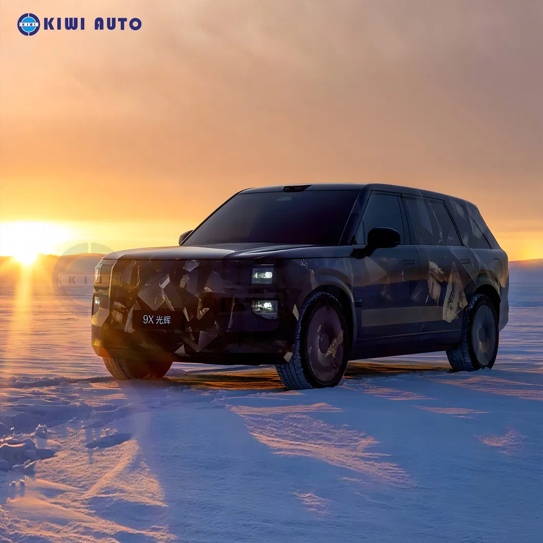 SUV eléctrico de lujo asientos traseros