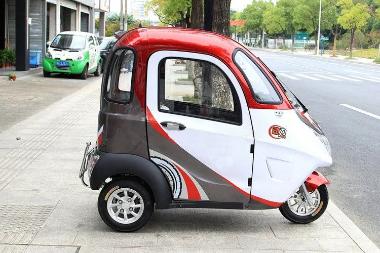 coche eléctrico inteligente de nueva energía 1000W 45ah 3 asientos vehículo eléctrico