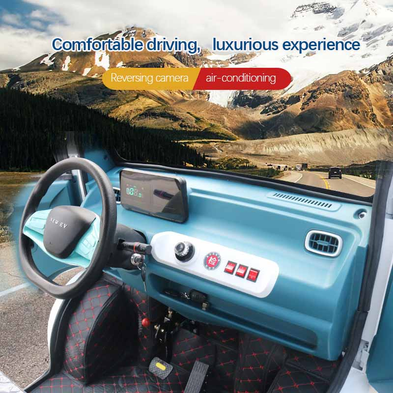 Furgoneta eléctrica de carga, automóvil chino, coche eléctrico más barato, mini vehículo pequeño para adultos