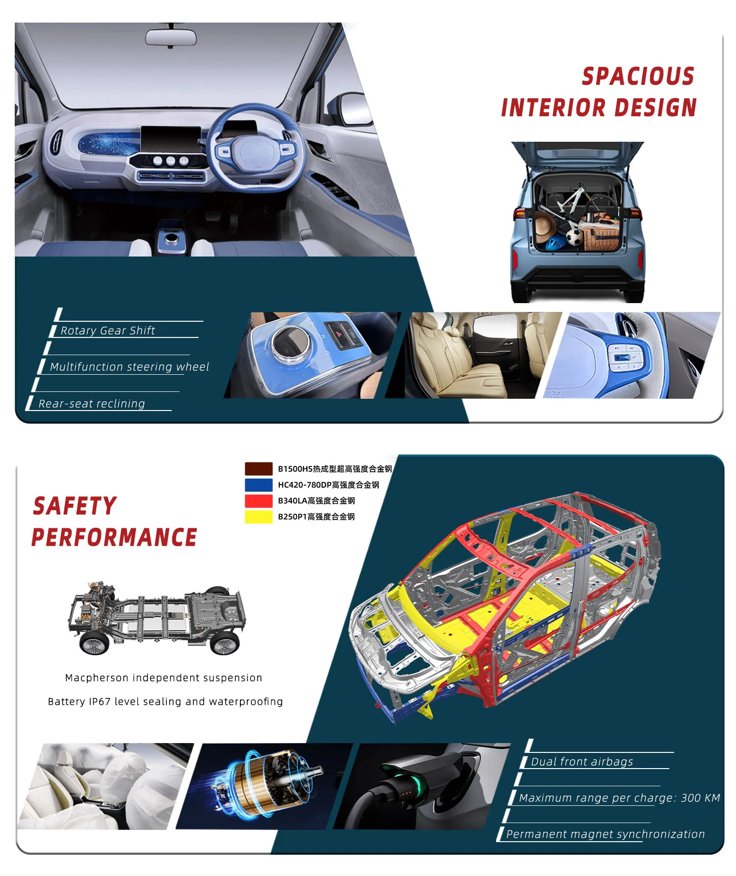 Interior Honri Boma Coche Eléctrico