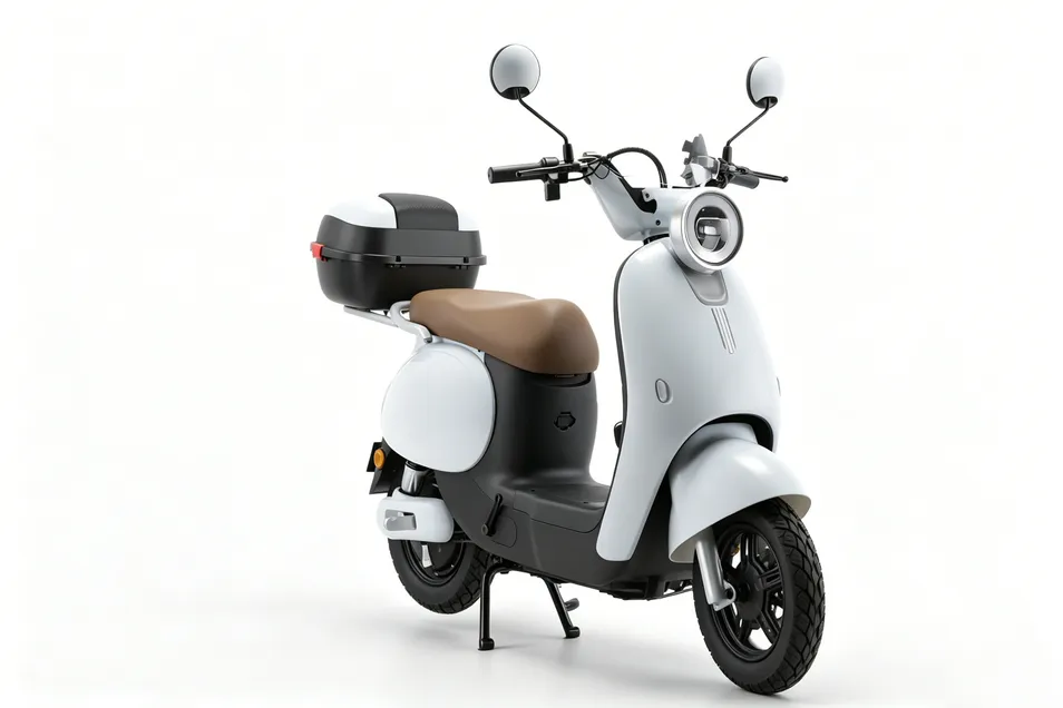 Scooter eléctrico urbano inteligente de cero emisiones, suministro de flota de motocicletas ecológicas
