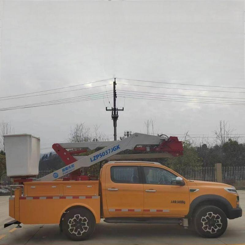 Canasta de plataforma de trabajo aérea aislada Cladder Lift para trabajar en altura en venta
