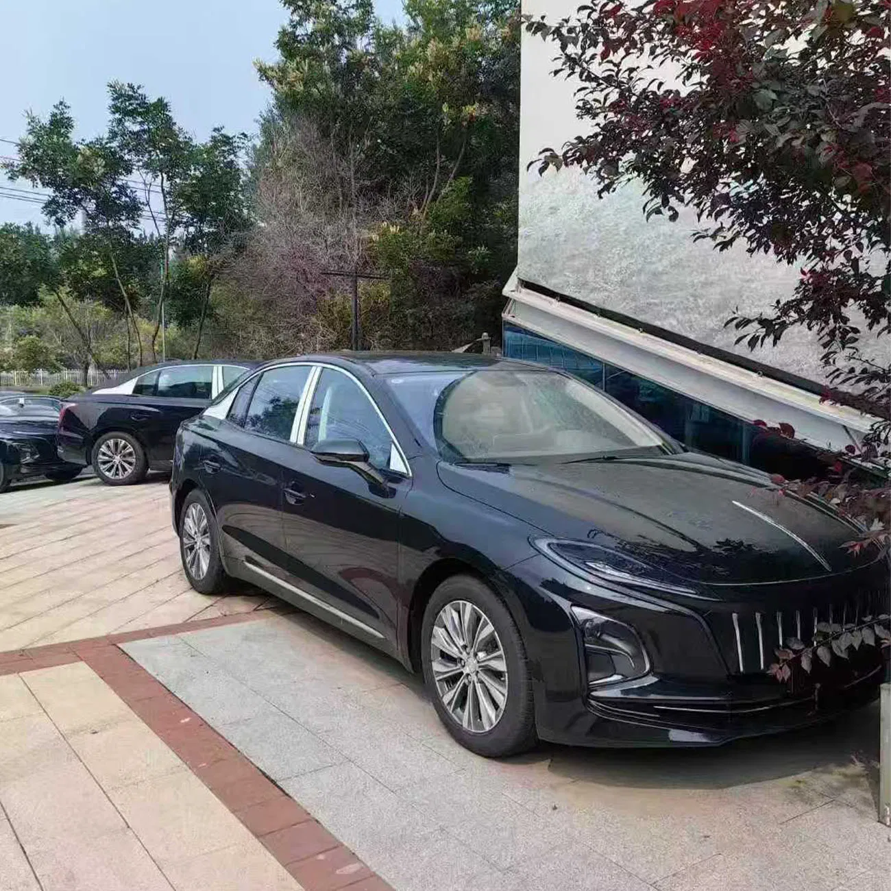 Hongqi E-Qm5 Auto Coche Vehículo Eléctrico Vehículos de Nueva Energía