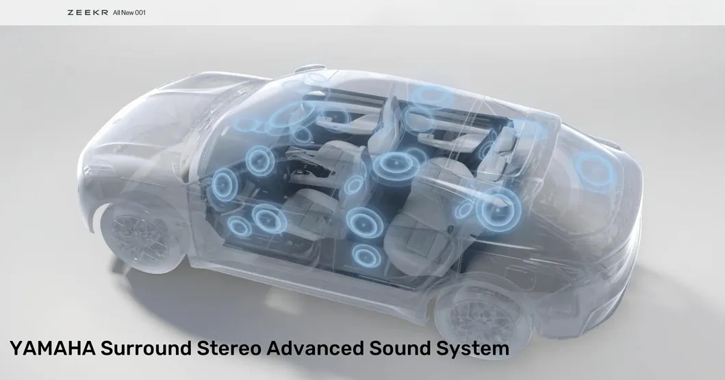 Zeekr 001 Control Preciso Volante a la Izquierda Usado Coche Eléctrico Autónomo EV