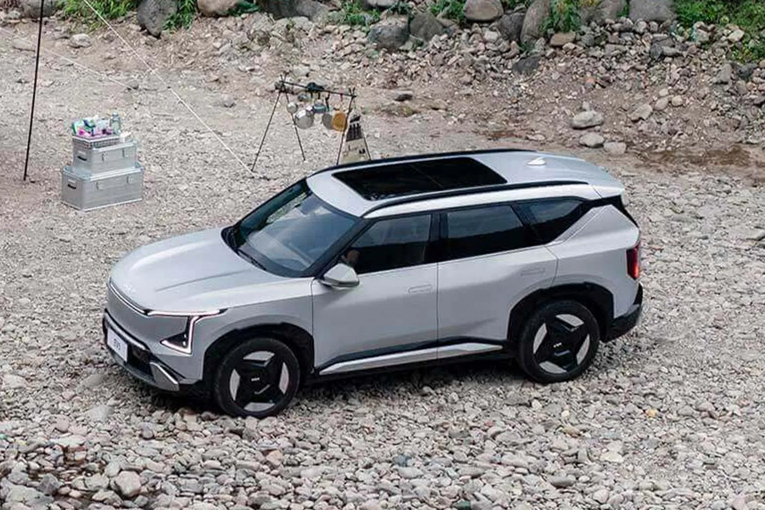 KIA EV5 SUV compacto eléctrico de alto rendimiento puro 5-Door 5-Seater SUV usado coche eléctrico SUV