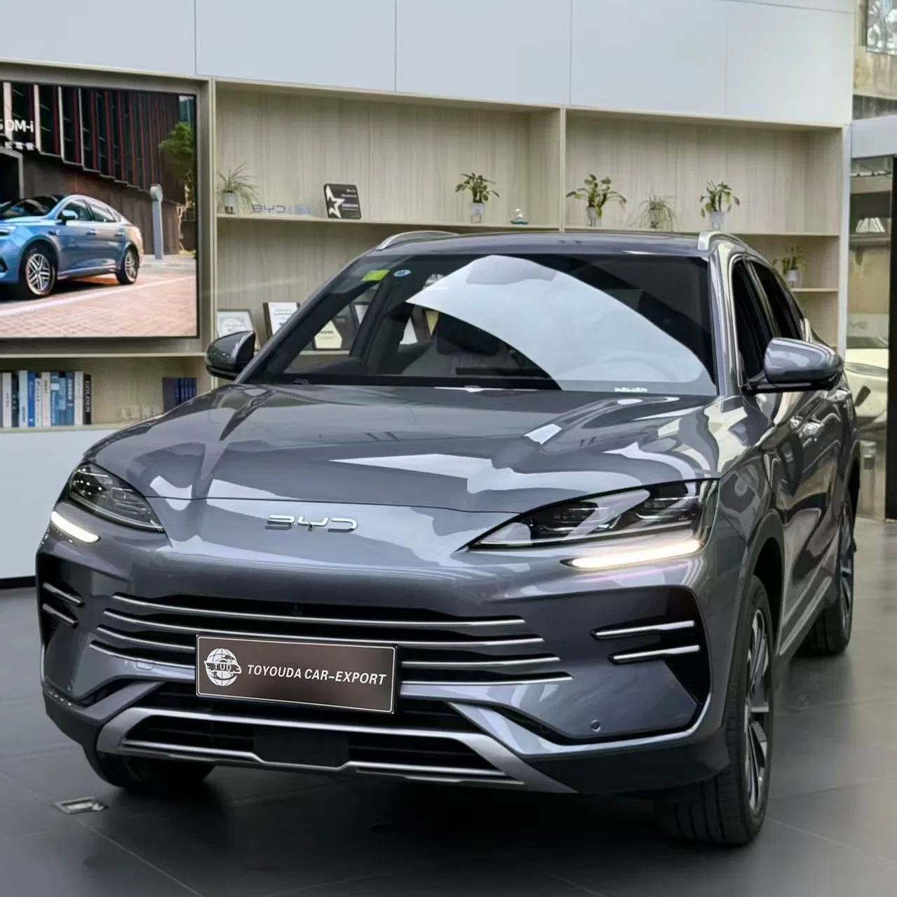 2025 Vehículos Eléctricos Híbridos Usados Byd Song Plus Phev Con Conducción Inteligente Sedán Familiar Compacto Vehículo de Nueva Energía