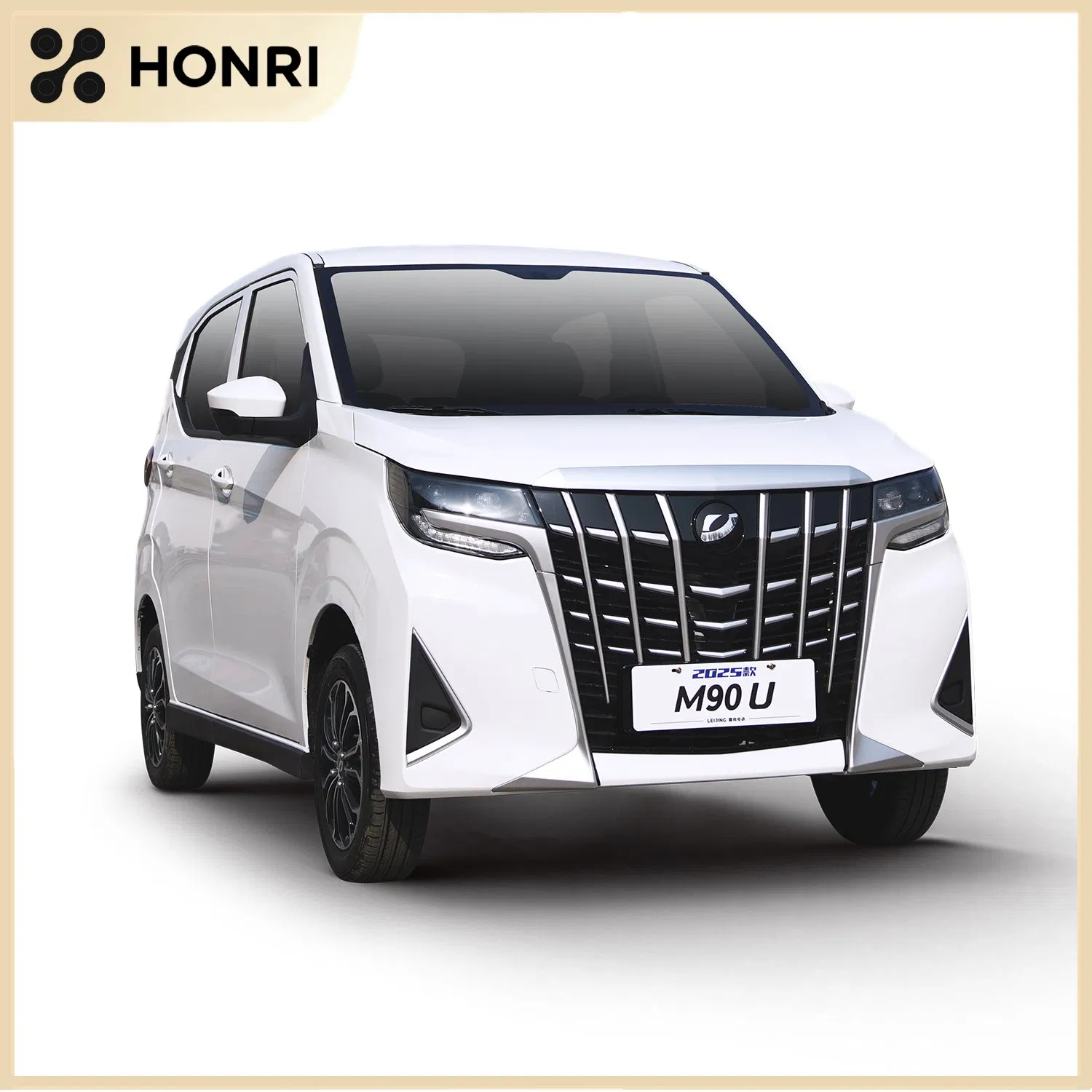 Honri M90u Gran Espacio 300km Uso de Taxi de Kilometraje Cuatro Ruedas Mini Coche Eléctrico Vehículo Eléctrico de Baja Velocidad