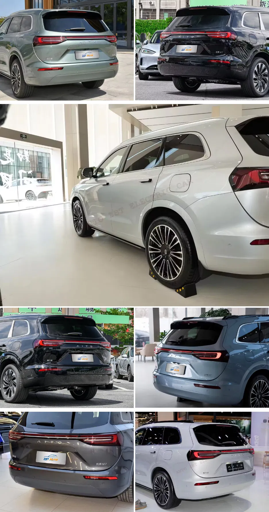 Hecho en China Coche Eléctrico Huawei Aito M7 SUV Vehículo de Nueva Energía Inteligente