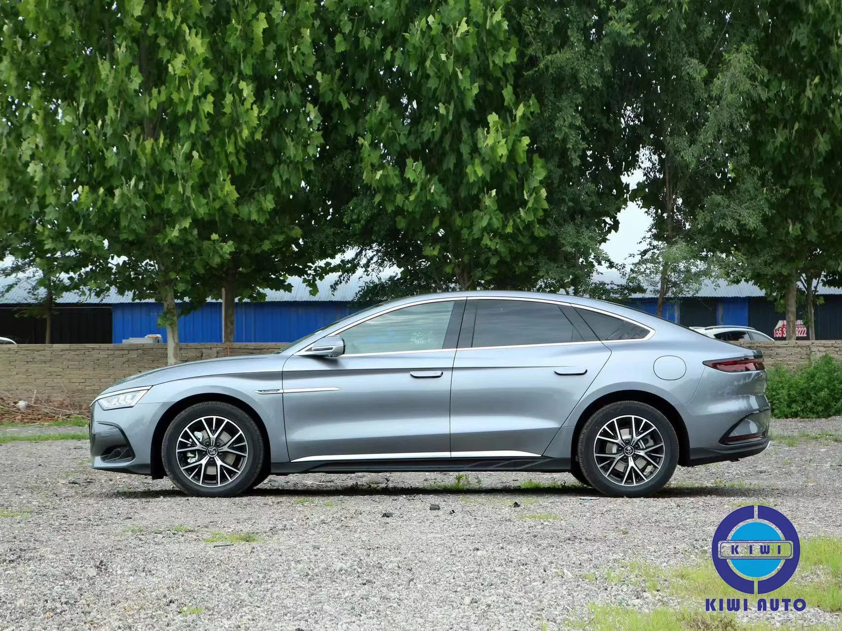 Coche eléctrico Byd Han Dm-I, coche nuevo híbrido, vehículos de nueva energía para familias adultas